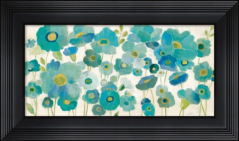 Framed Floral Lace Print