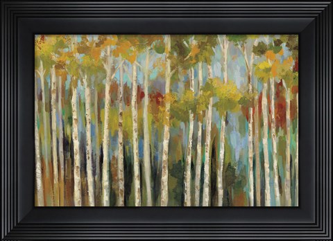 Framed Young Forest III Print
