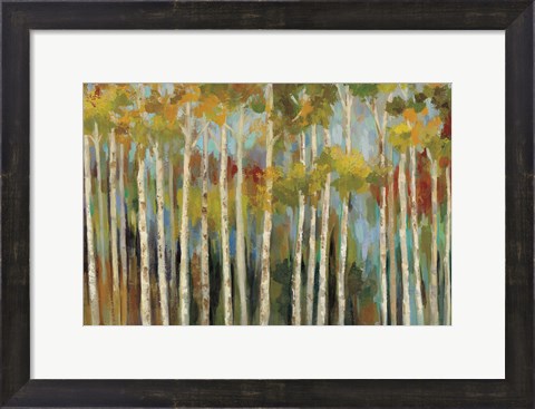 Framed Young Forest III Print