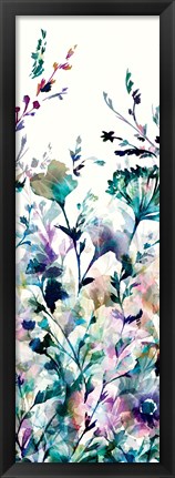 Framed Transparent Garden II - Panel II Print