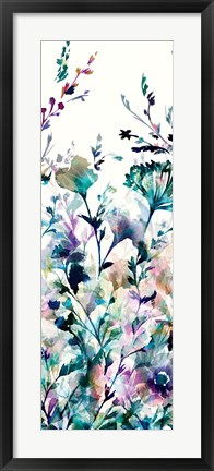 Framed Transparent Garden II - Panel II Print