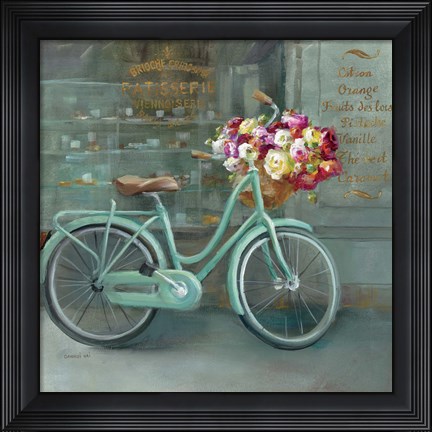 Framed Joy of Paris I Print