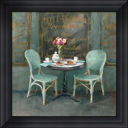 Framed Joy of Paris II Print