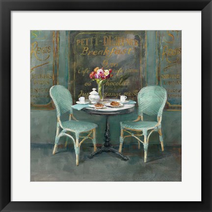 Framed Joy of Paris II Print