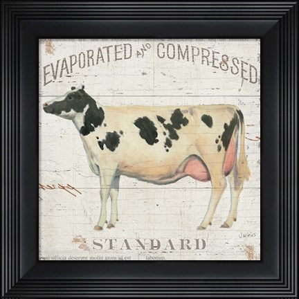 Framed On the Farm II Print