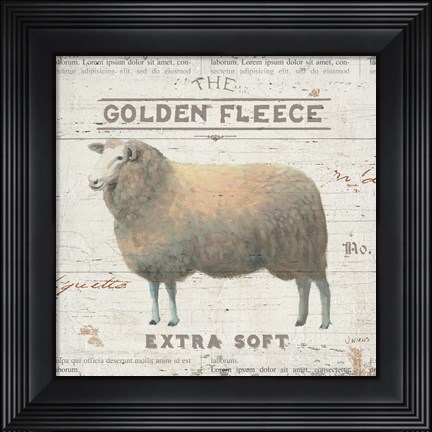 Framed On the Farm IV Print