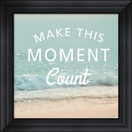 Framed Sea Inspiration I V2 Print