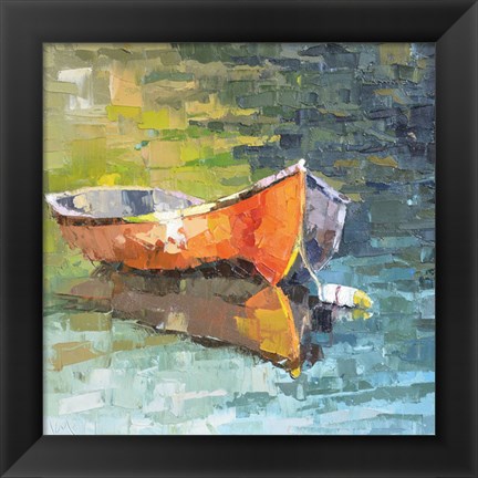 Framed Boat XII Print