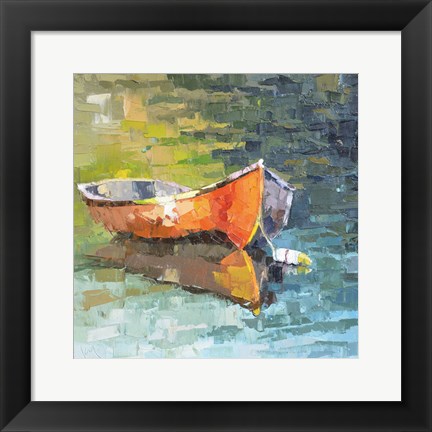 Framed Boat XII Print