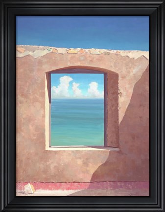Framed Outside Looking Out Print