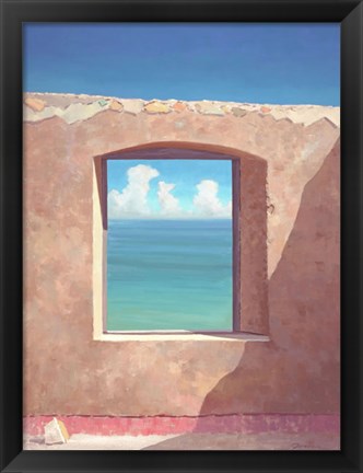 Framed Outside Looking Out Print