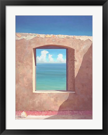 Framed Outside Looking Out Print