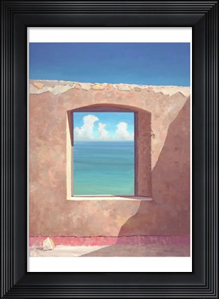 Framed Outside Looking Out Print