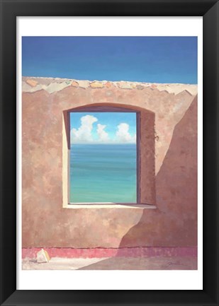 Framed Outside Looking Out Print