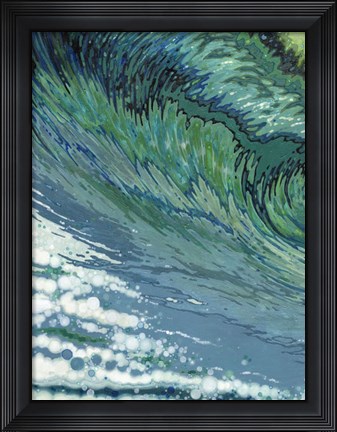 Framed Churning Print