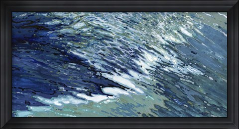 Framed Cold Atlantic Waves Print
