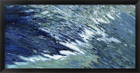 Framed Cold Atlantic Waves Print