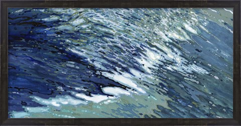 Framed Cold Atlantic Waves Print