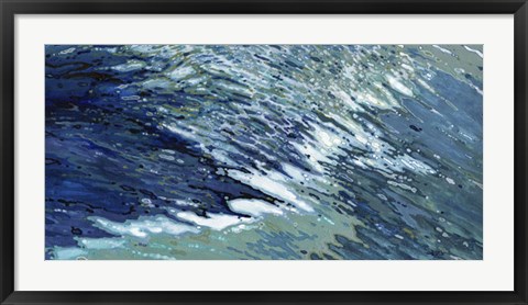 Framed Cold Atlantic Waves Print