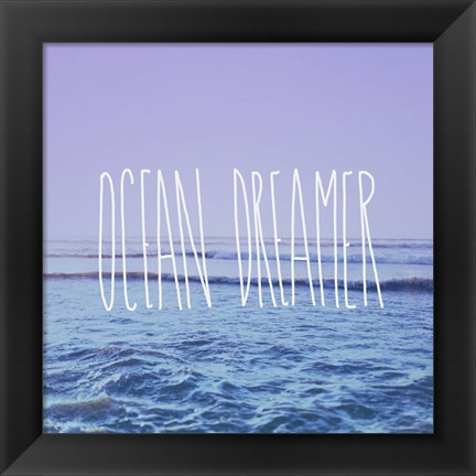 Framed Ocean Dreamer Print