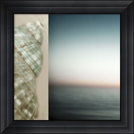 Framed Serenity Shores I Print