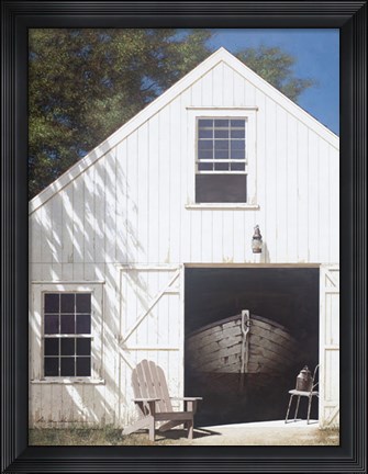 Framed Barn Print