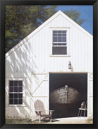 Framed Barn Print