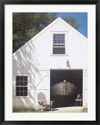 Framed Barn Print
