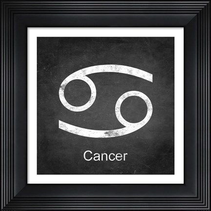 Framed Cancer - Black Print