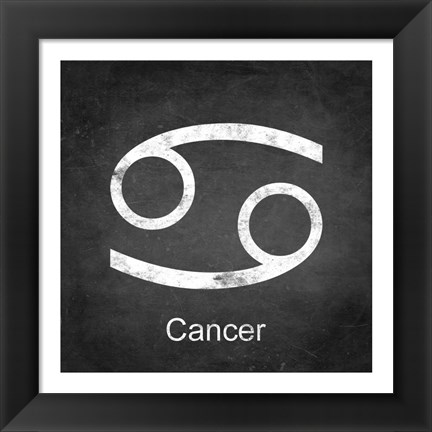 Framed Cancer - Black Print