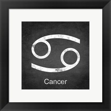 Framed Cancer - Black Print