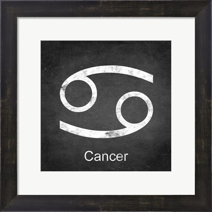 Framed Cancer - Black Print