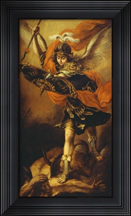 Framed Saint Michael Print