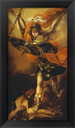 Framed Saint Michael Print