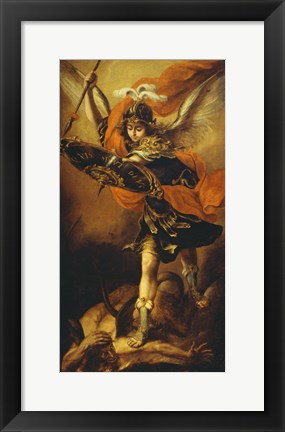 Framed Saint Michael Print