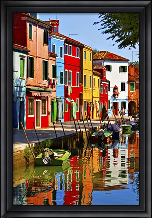 Framed Burano Print