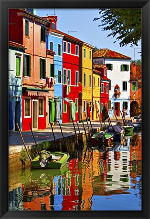 Framed Burano Print