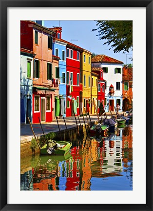 Framed Burano Print