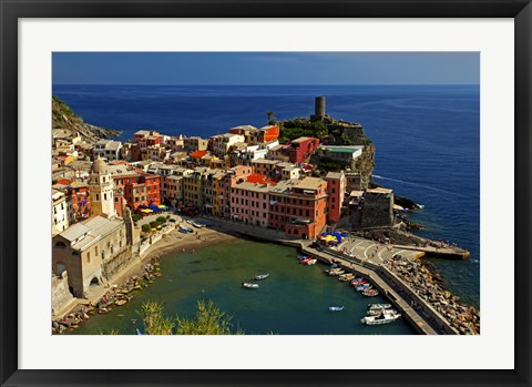 Framed Vernazza Print