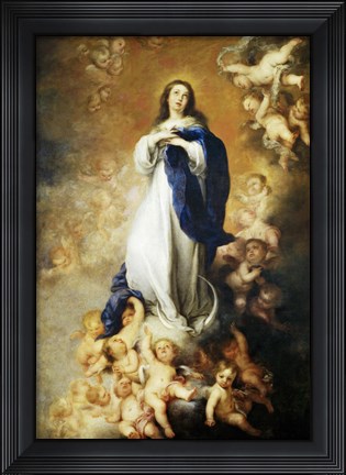 Framed Immaculate Conception of Soult Print