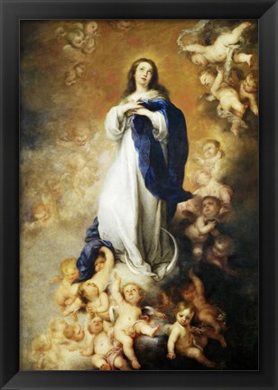 Framed Immaculate Conception of Soult Print