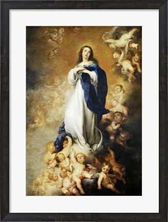 Framed Immaculate Conception of Soult Print