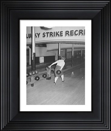 Framed Lucky Strike Print