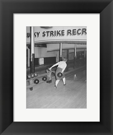 Framed Lucky Strike Print