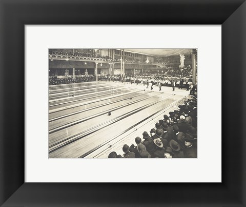 Framed American Bowling Congress, Bowling Tournament, Milwaukee, Wisconsin Print