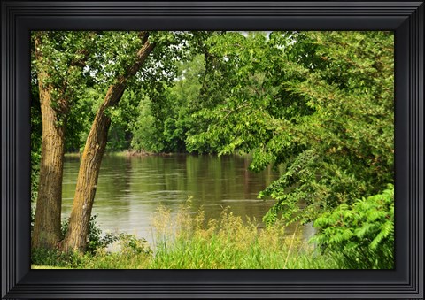 Framed Lakeside Print