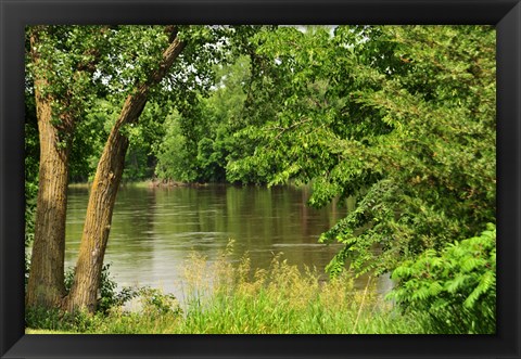 Framed Lakeside Print