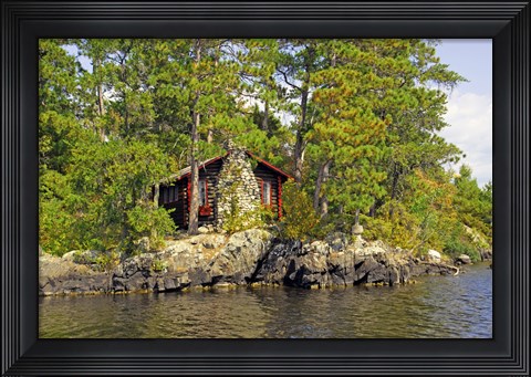 Framed Cabin Print