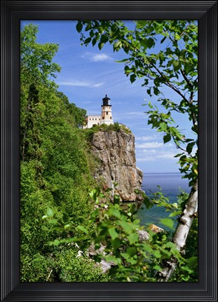 Framed Split Rock Lighthouse Print