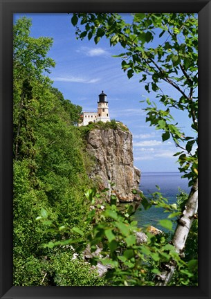 Framed Split Rock Lighthouse Print